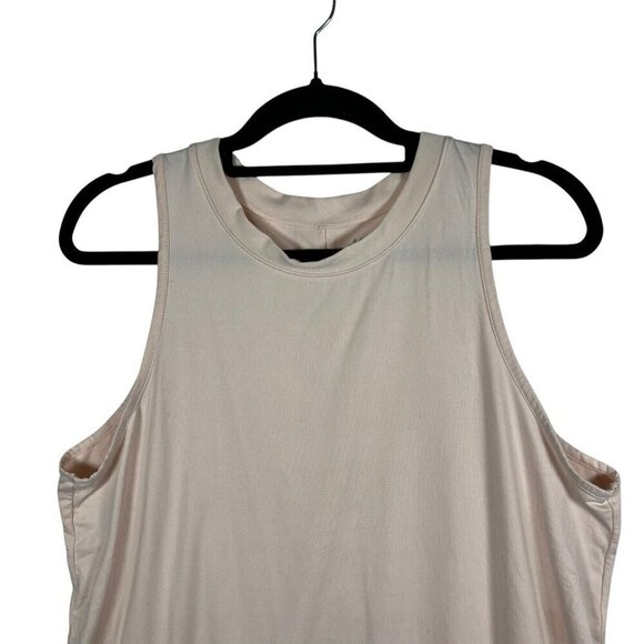 Joy Lab Tank Top Peach/ Pink color Relaxed fit HI/Lo Hem‎ Women’s Size Large - Picture 2 of 8